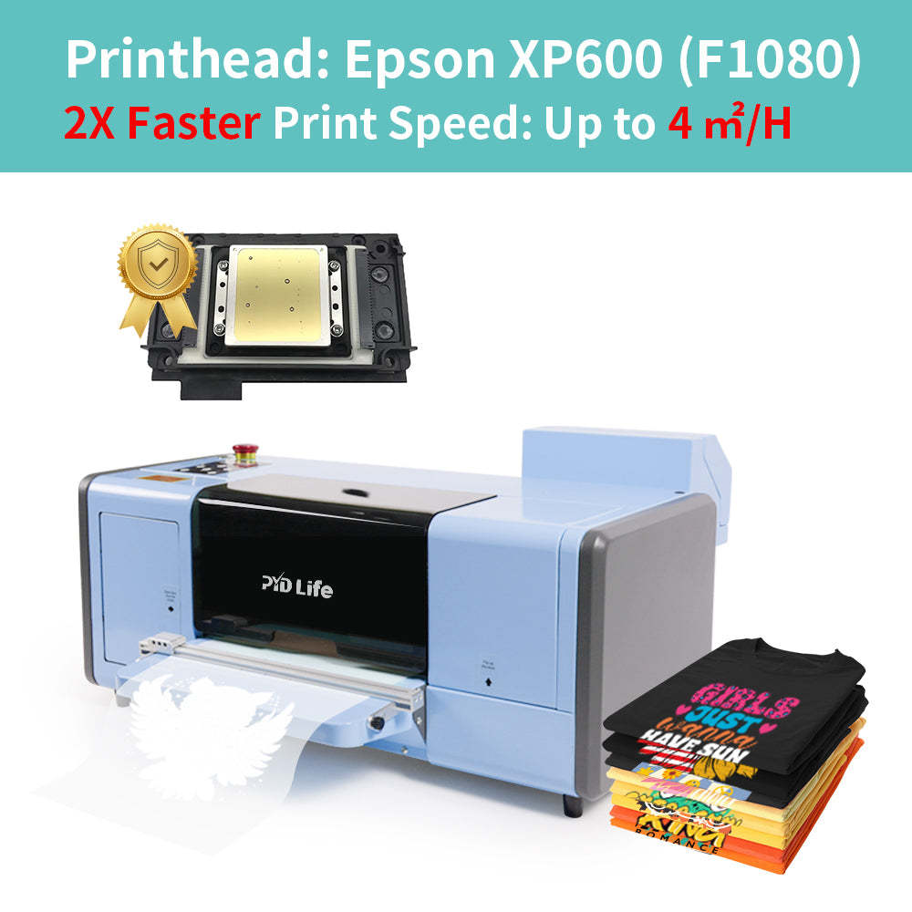 DTF Printer A3 Transfer Printing Machine T-Shirt Direct to Film Printer with One Roll 11.8" x 32.8ft（10m)DTF Film(Air Shipping)