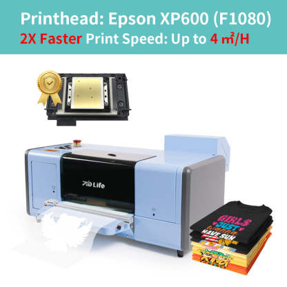 DTF Printer A3 Transfer Printing Machine T-Shirt Direct to Film Printer with One Roll 11.8" x 32.8ft（10m)DTF Film(Air Shipping)