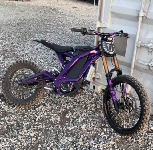 3-hour fast charge 55MPH Equipped with 60000mAh capacity battery.(74.6 Mile Range) Off-road electric bike