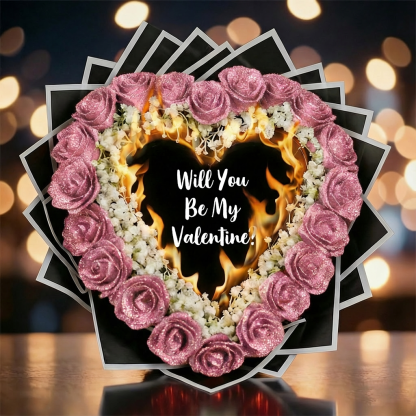 Everlasting Glitter Roses - Burnaway Edition