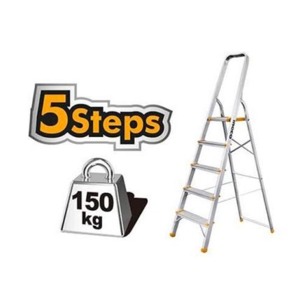 5-Step Aluminum Ladder – INGCO HLAD06051