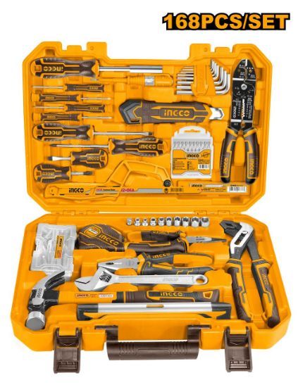 168 Pcs Tool Set with Plastic Bag – INGCO HKTHP21681