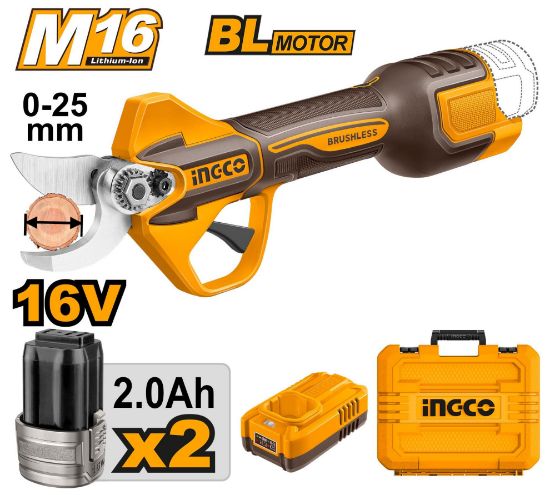 16V Cordless 25mm Pruning Shears with Battery, Charger & Box – CSSLI162582