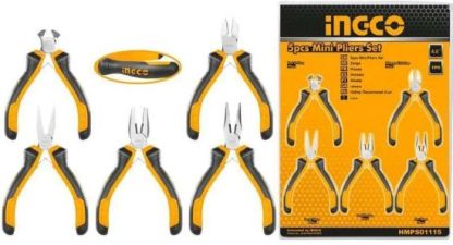 5-Piece 4.5" Mini Pliers Set – INGCO HMPS01115