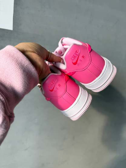 Bubblegum Pink Swarovski Women’s Air Force 1 Low Shoes