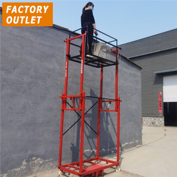 🔥Last Day Special Sale $39.99🔥Multiple Models Foldable Electric Scaffolding Lift Platform(🔥Loads Up To 500KG!)
