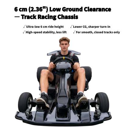 Zyliathor 3000W Mid-Mount Electric Racing Go-Kart