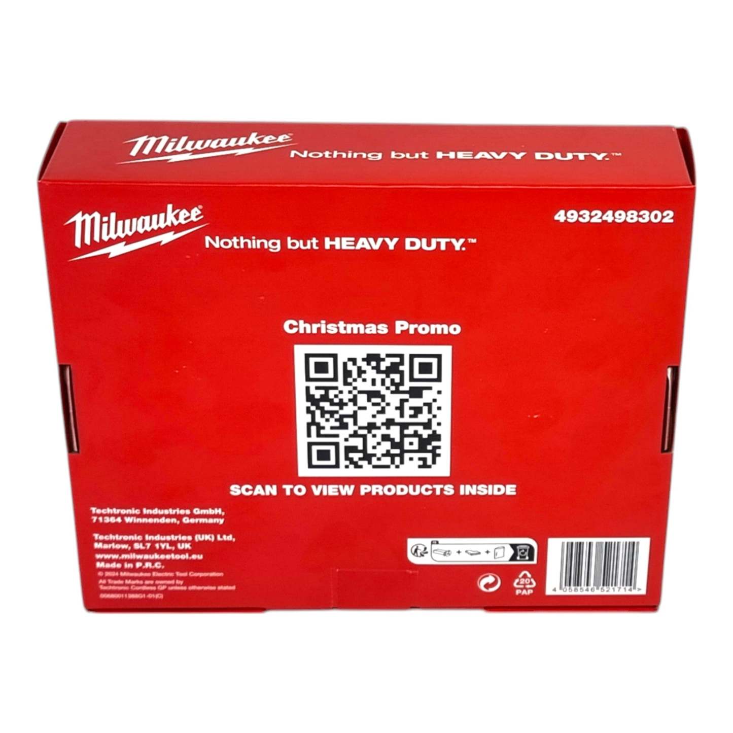 Milwaukee Tool Christmas Calendar 2024 Advent Calendar 6 parts