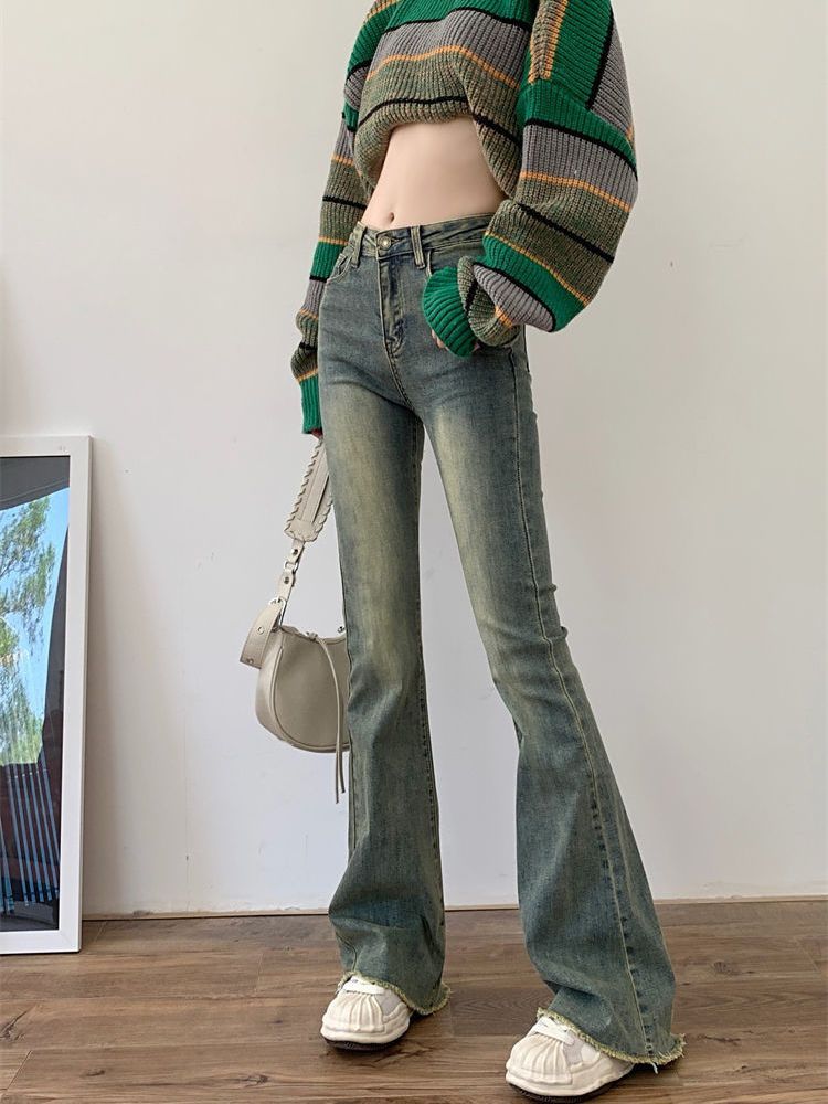 Women Skinny Flare Jeans