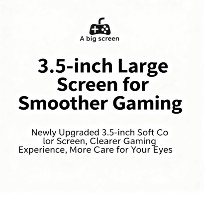 78%OFF🔥Portable retro game console, supports ten emulators, ultra-high definition graphics, perfect gift