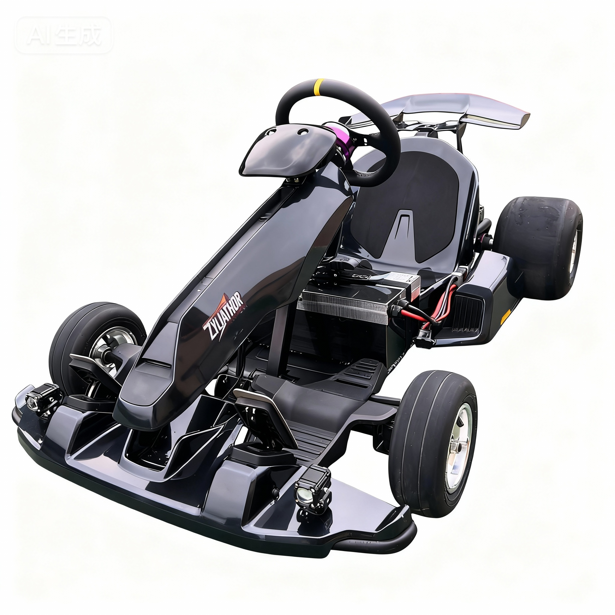 Zyliathor 3000W Mid-Mount Electric Racing Go-Kart