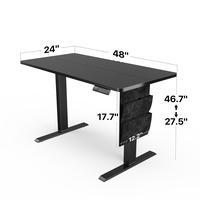 ErGear Electric Adjustable Standing Desk 48x24/55x28"Ergonomic Design w