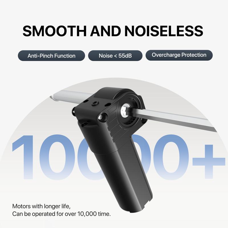 ErGear Electric Adjustable Standing Desk 48x24/55x28"Ergonomic Design w