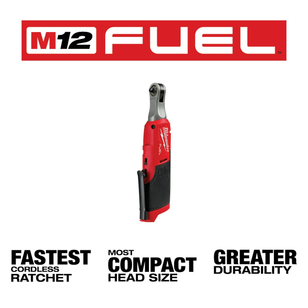 3497-22HSR M12 FUEL 12V 2-Tool Combo Kit w/ M12 1/4" Ratchet