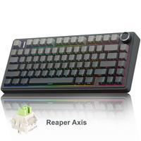 AULA F75 Pro Mechanical Keyboard RGB Backlit 2.4G Wireless Bluetooth H