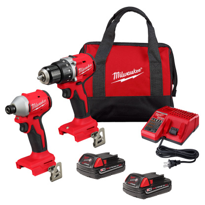 , M18 Compact Brushless 2-Tool Combo Kit