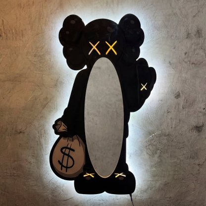 Espejo KAWS Triple Black