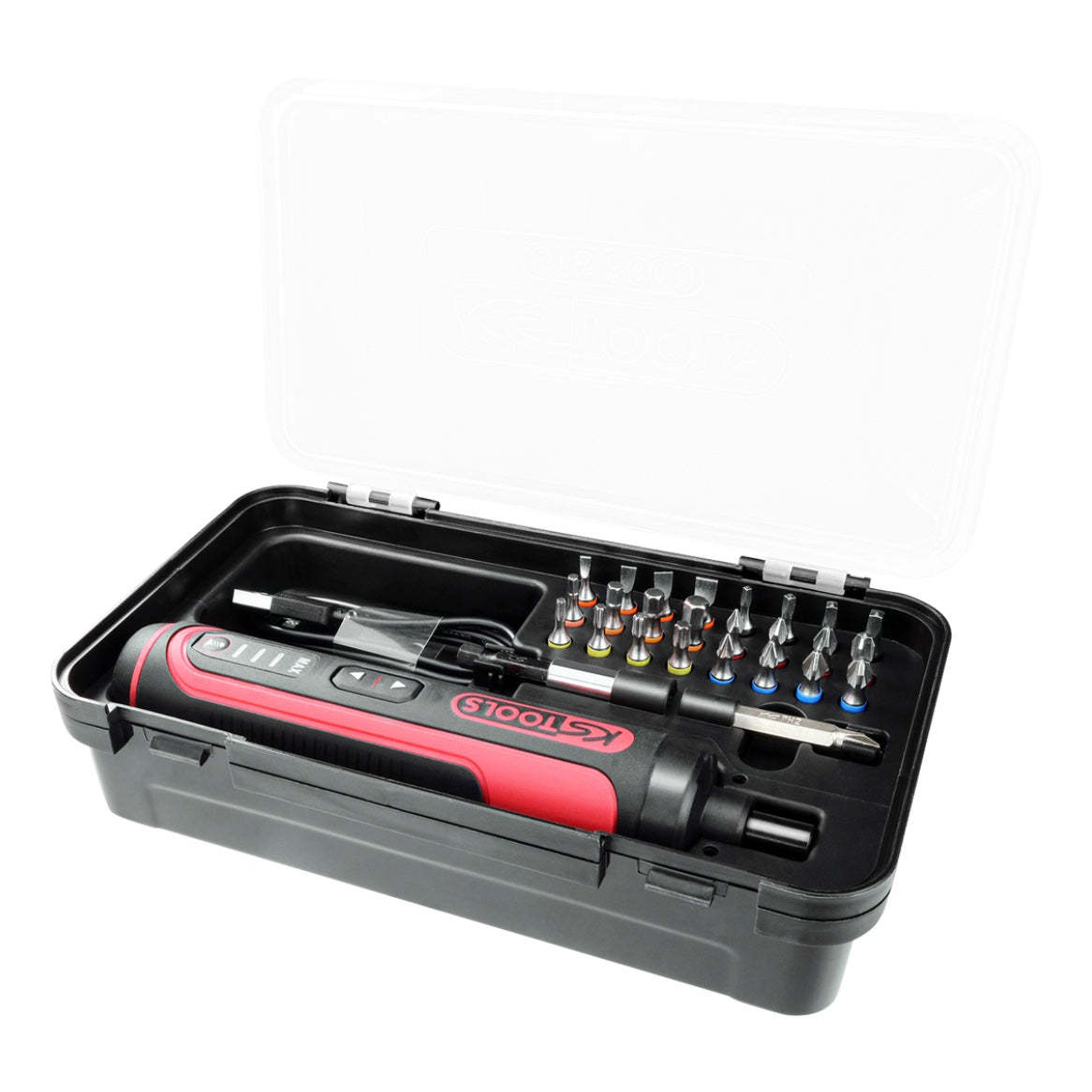 KS Tools Advent calendar “Steel instead of chocolate” with cordless hand screwdriver set and torsion bit set 27 pieces