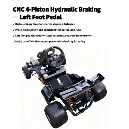 Zyliathor 3000W Mid-Mount Electric Racing Go-Kart