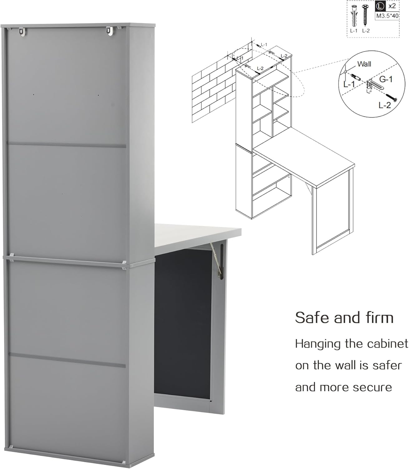 Folding Desk with Storage