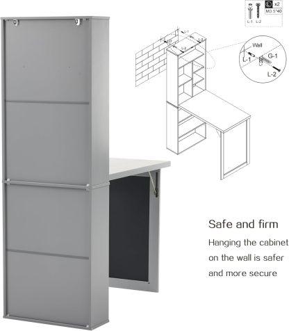 Folding Desk with Storage