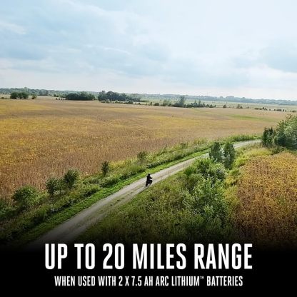 EGO Power+ EGO MB1005-2 28 MPH Battery-Powered Electric Mini Bike (2X 7.5AH Batteries Included), Large