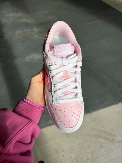Rare Hot Pink Swarovski Womens Nike Dunk Shoes