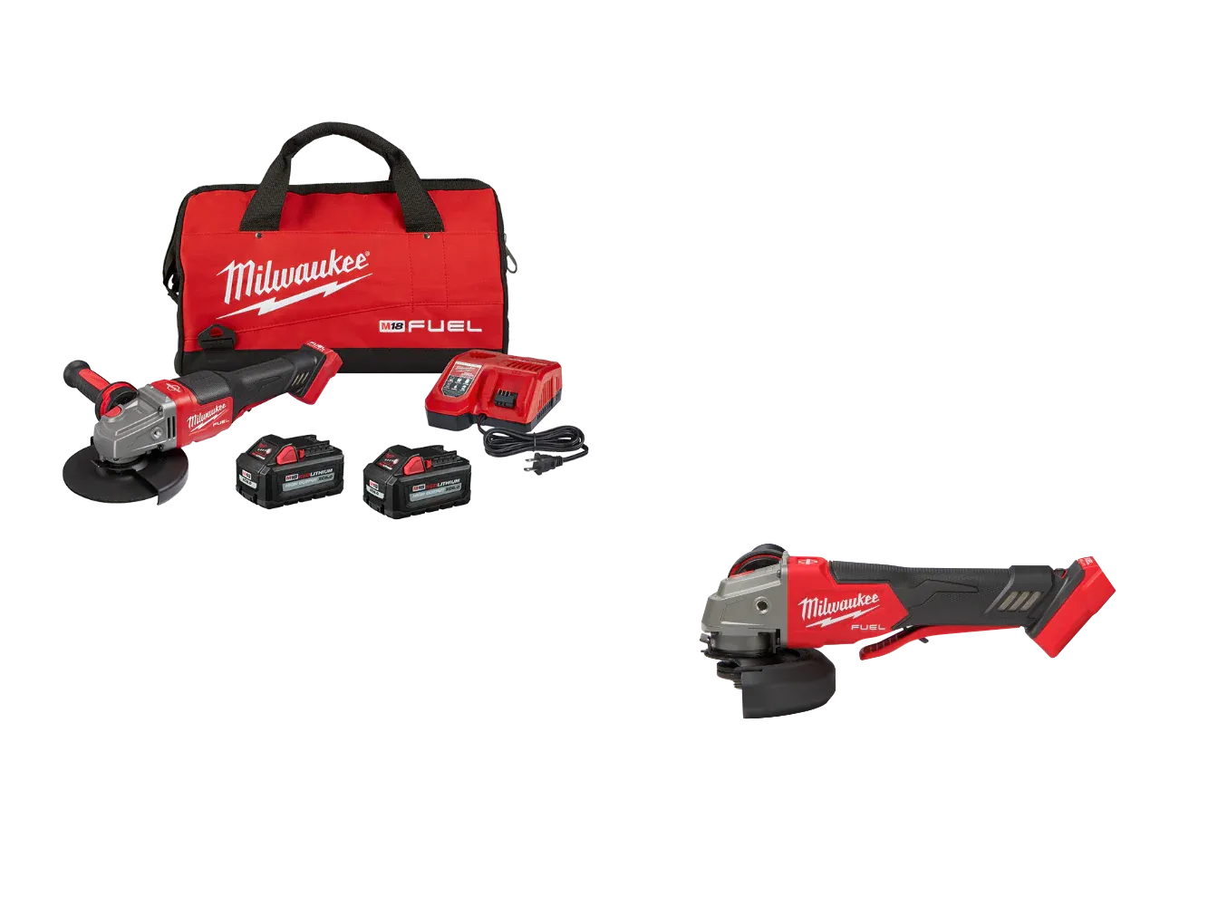 2980-22GR M18 FUEL 18V 4-1/2" - 6" Braking Grinder / Grinder Combo Kit