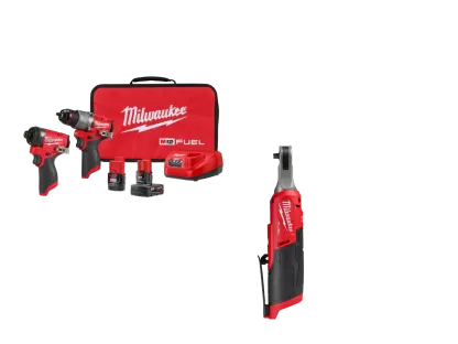 3497-22HSR M12 FUEL 12V 2-Tool Combo Kit w/ M12 1/4" Ratchet