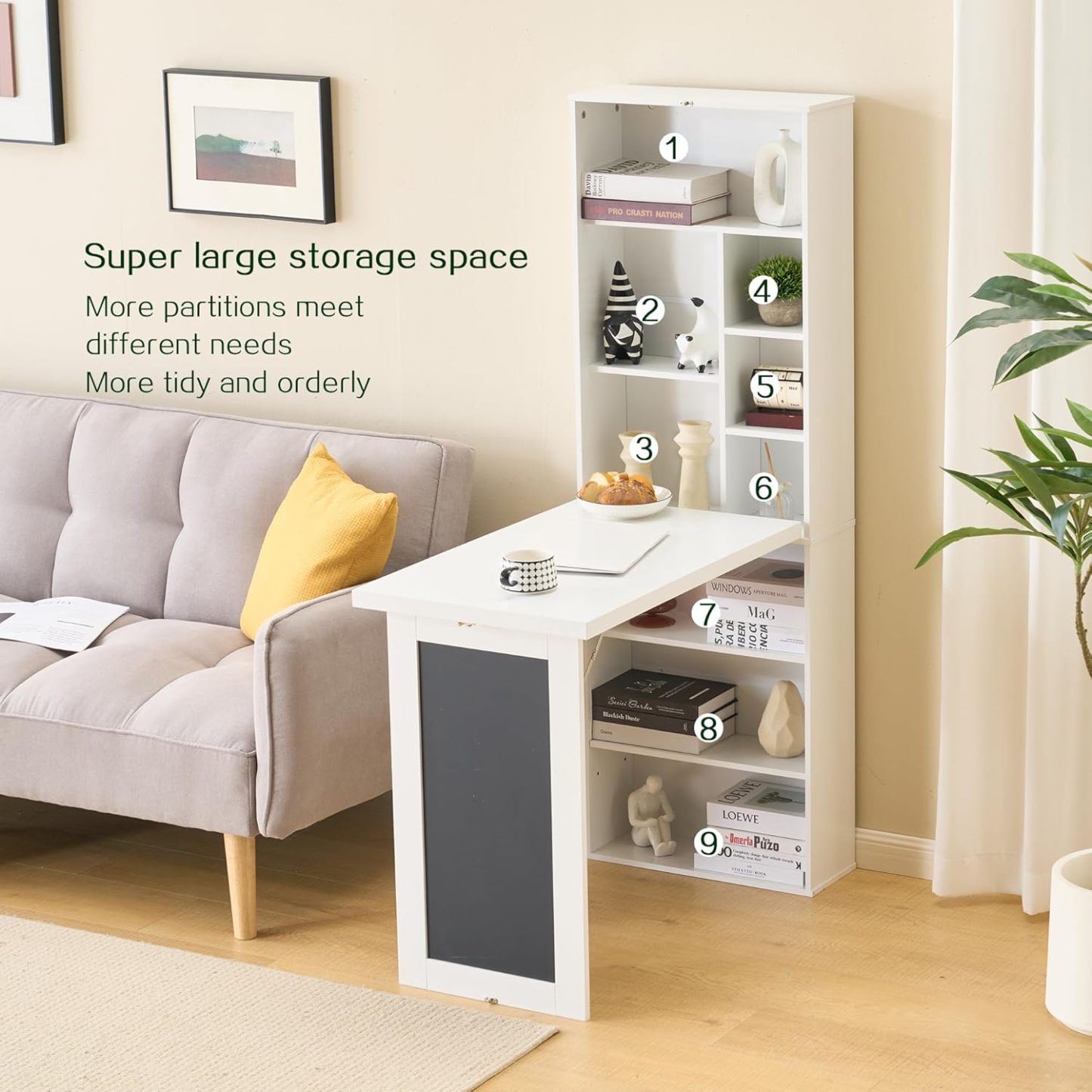 Folding Desk with Storage