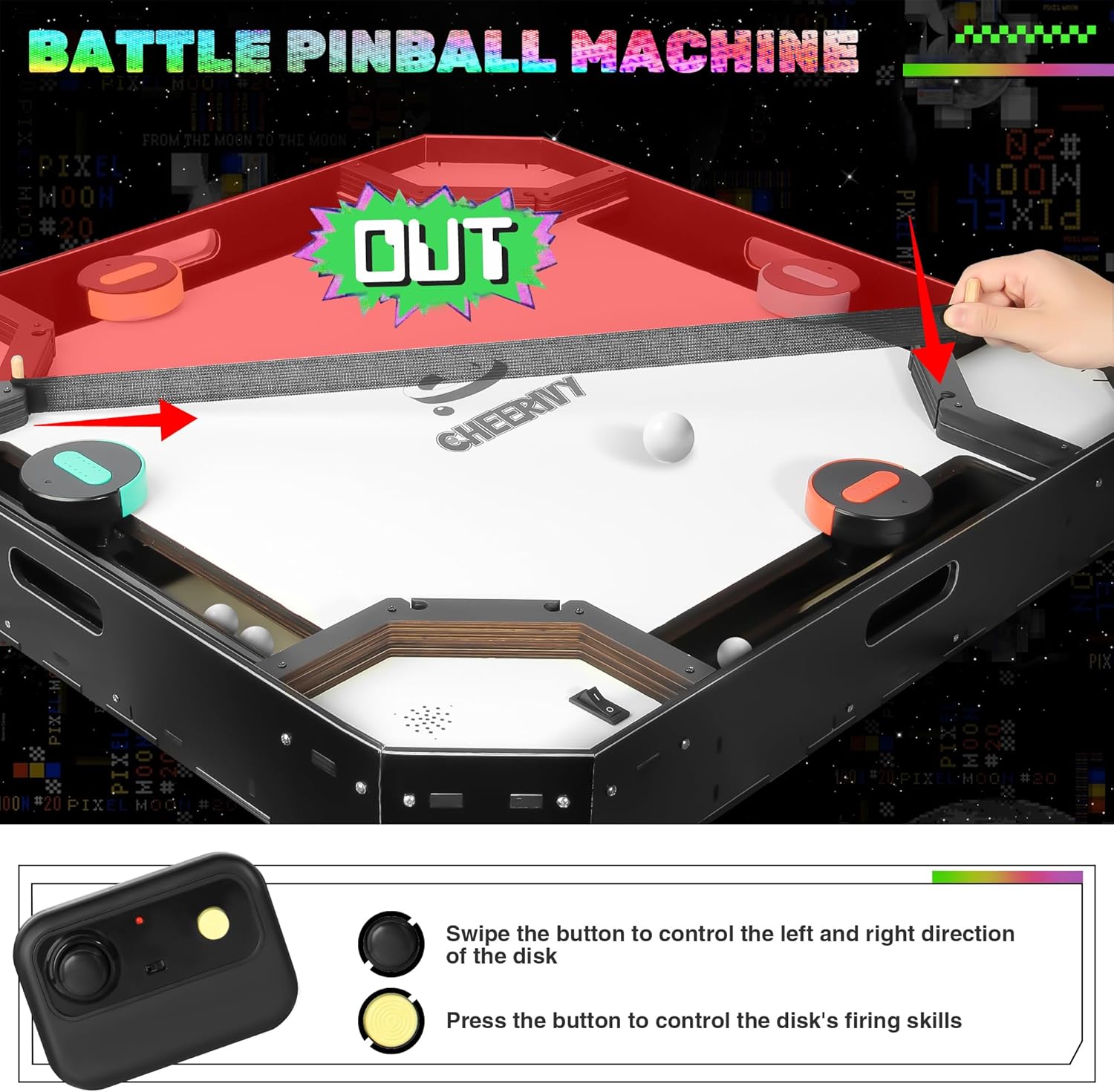 Cheerivy Pinball Machine