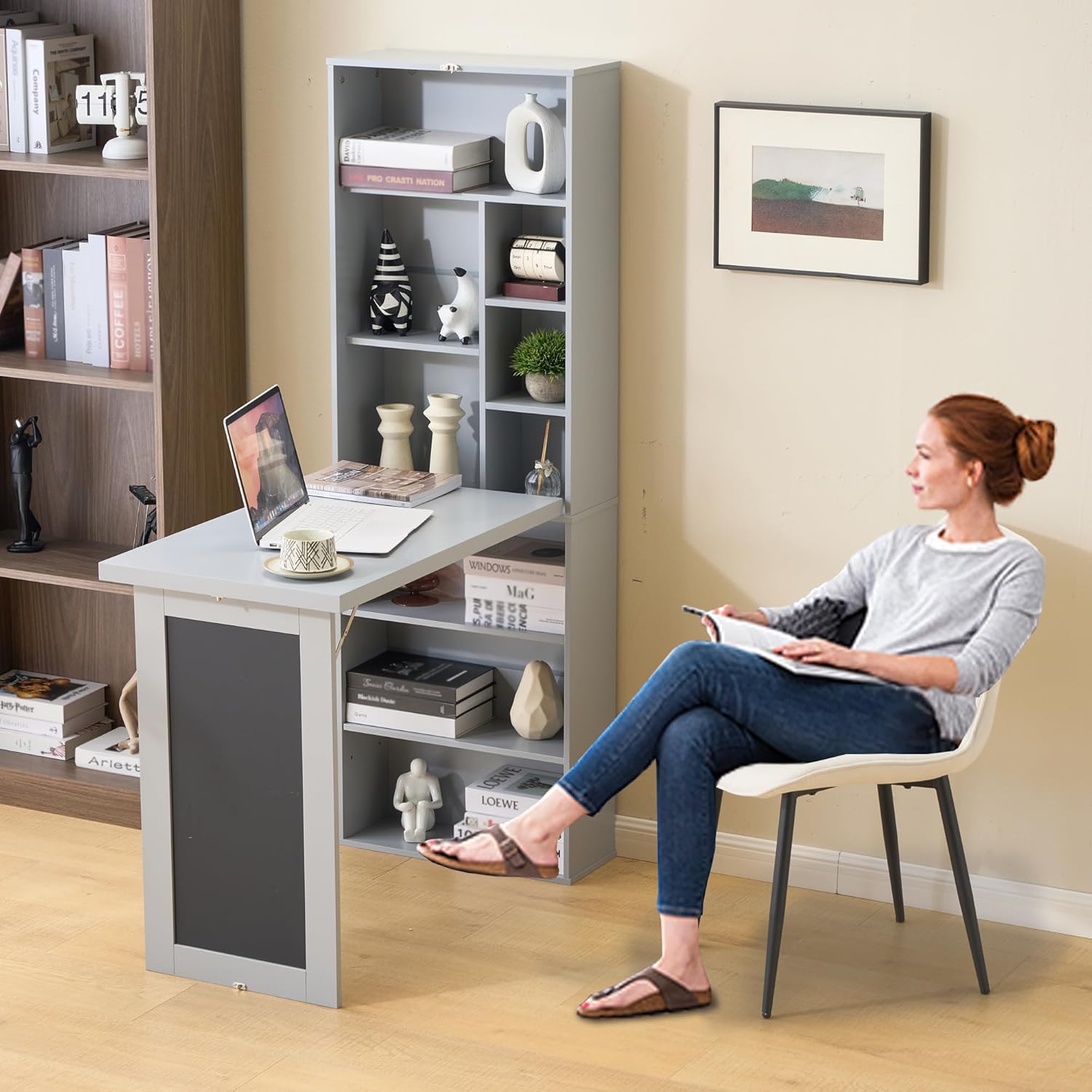 Folding Desk with Storage