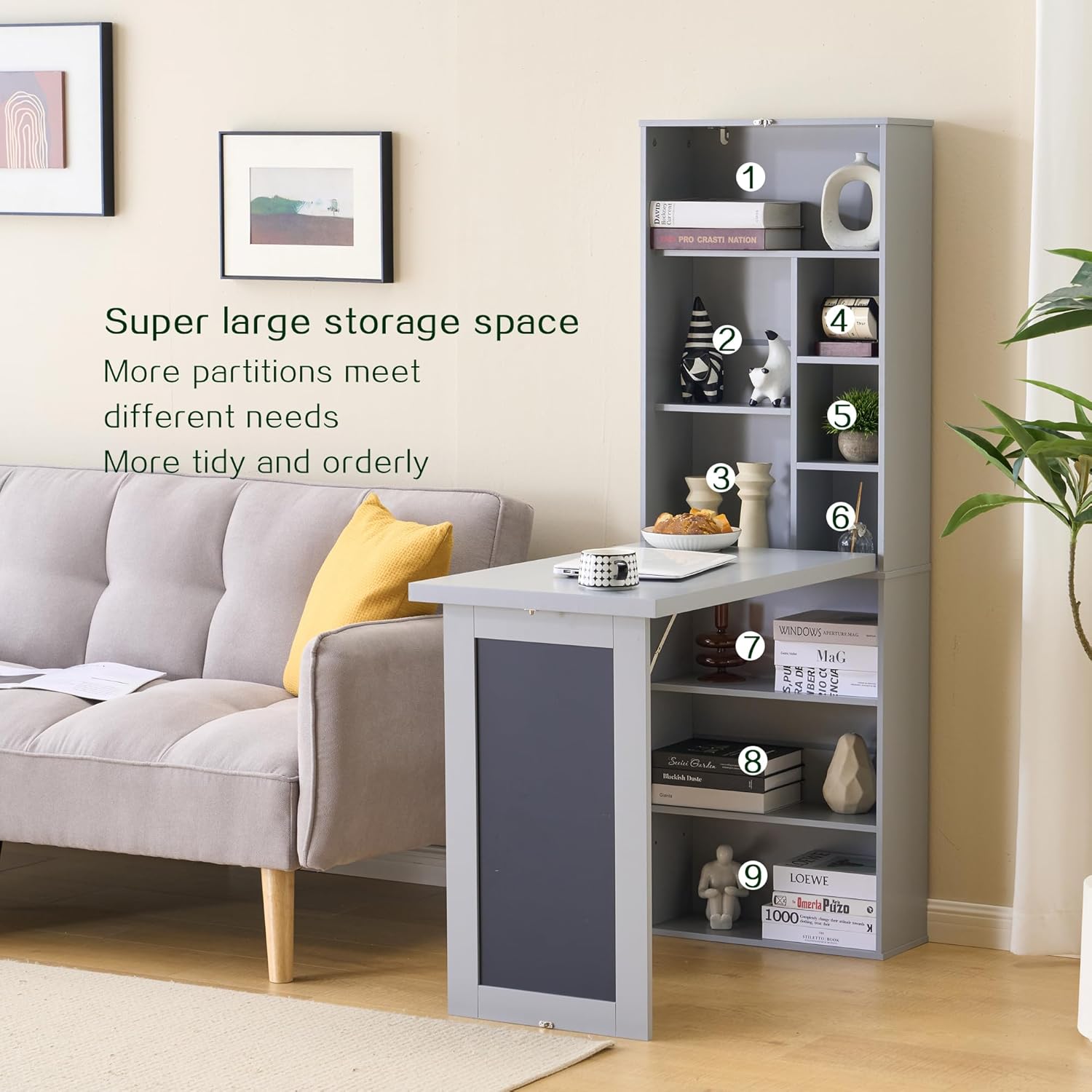 Folding Desk with Storage