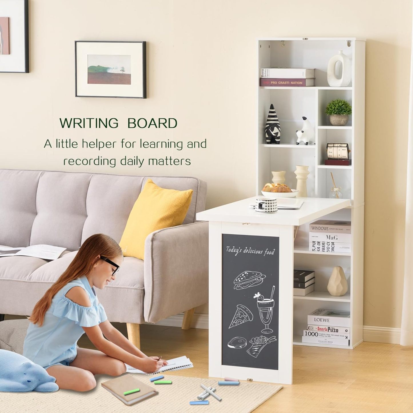 Folding Desk with Storage