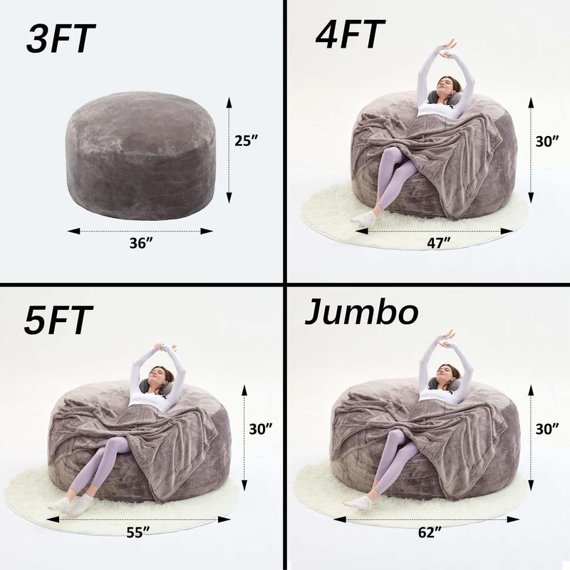 5FT/JUMBO bean bag