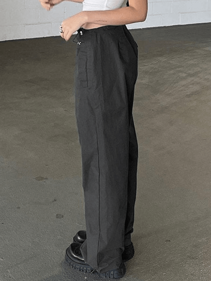 Vintage  Low Waist Straight Leg Pants