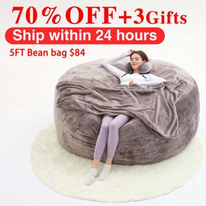 5FT/JUMBO bean bag