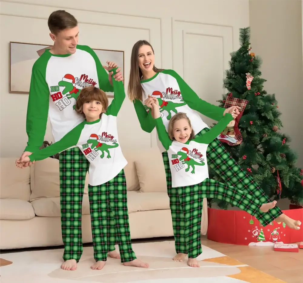 Family Matching Christmas Parent-child Pajamas