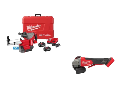 2915-22DEGR M18 FUEL 18V 1-1/8" SDS Rotary Hammer / Grinder Combo Kit