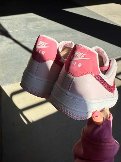 Valentine’s Heart Charm Swarovski Nike Air Force 1