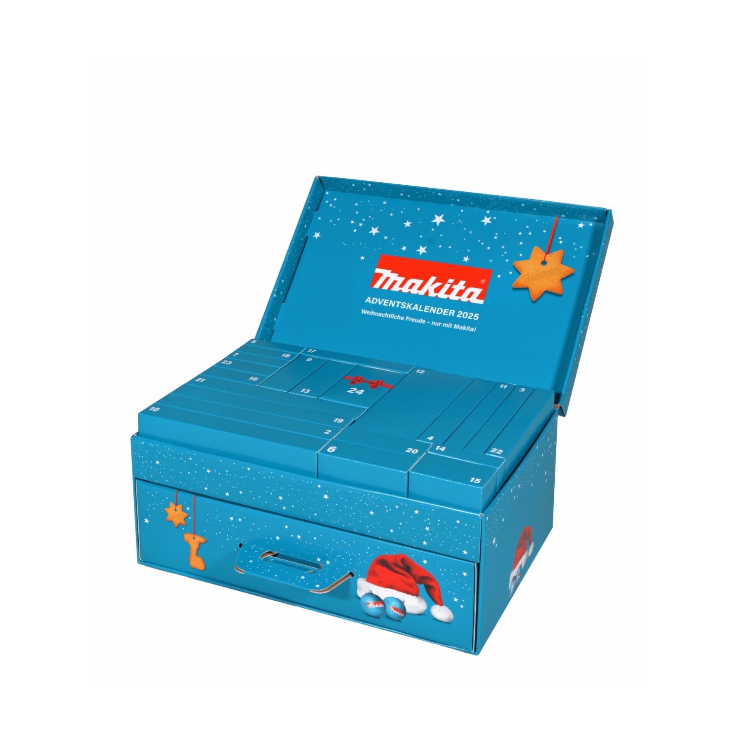 Makita Advent Calendar 2025 (P-84800) – 24 doors full of power
