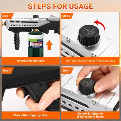 Kitchen Torch, Cooking Propane Blow Torch, 700,000BTU Propane Torch, Food Culinary Torch for Outdoor Cooking