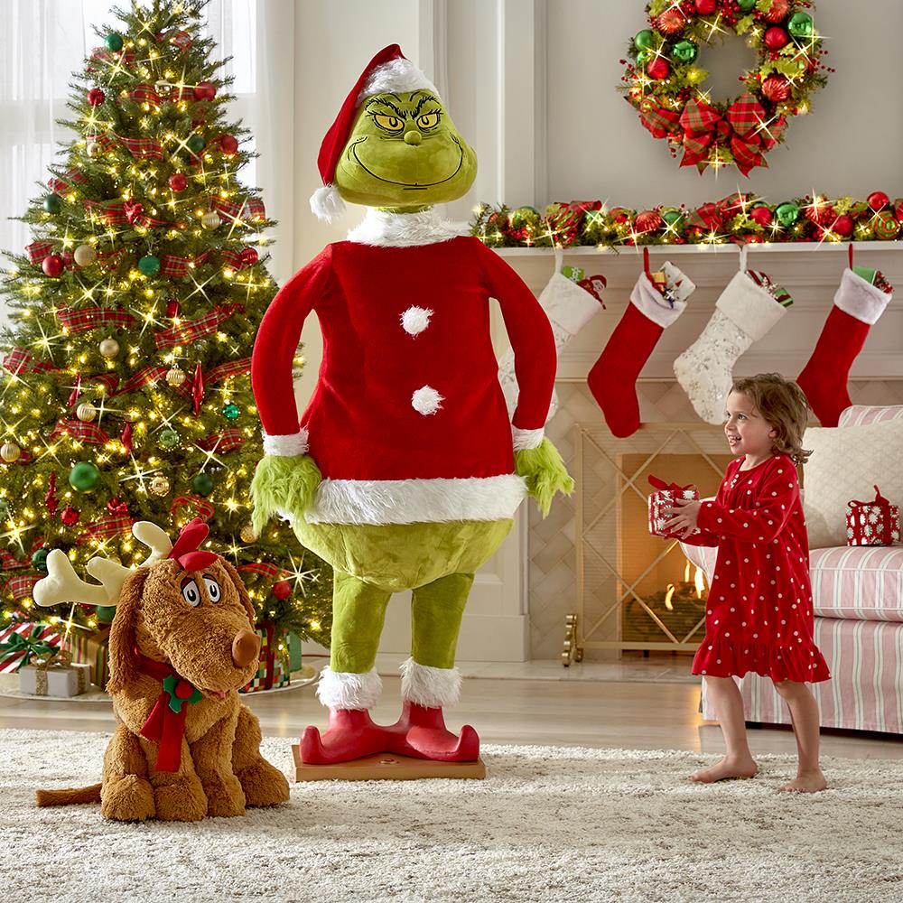 💚💚 Life-Size 6ft Animated Plush Greench Interior Decoration