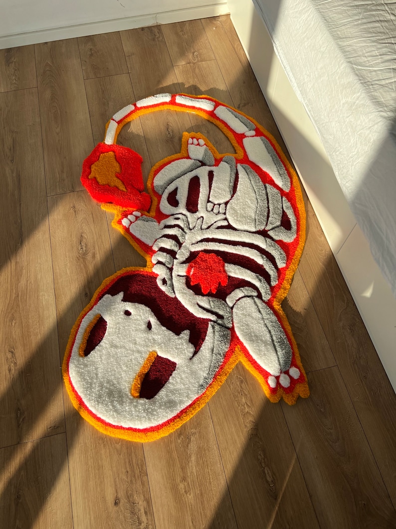 Rug skeleton custom 3D carpet
