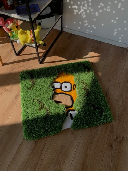 Rug Homer 3d tufted custom carpet