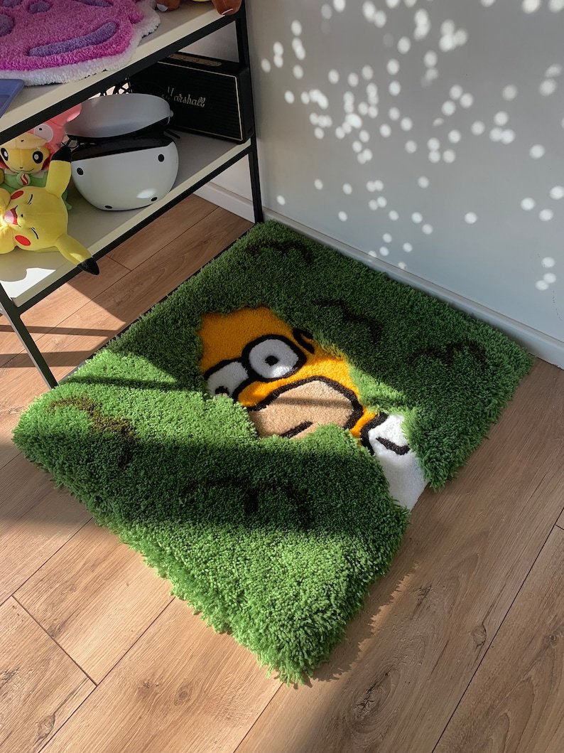Rug Homer 3d tufted custom carpet