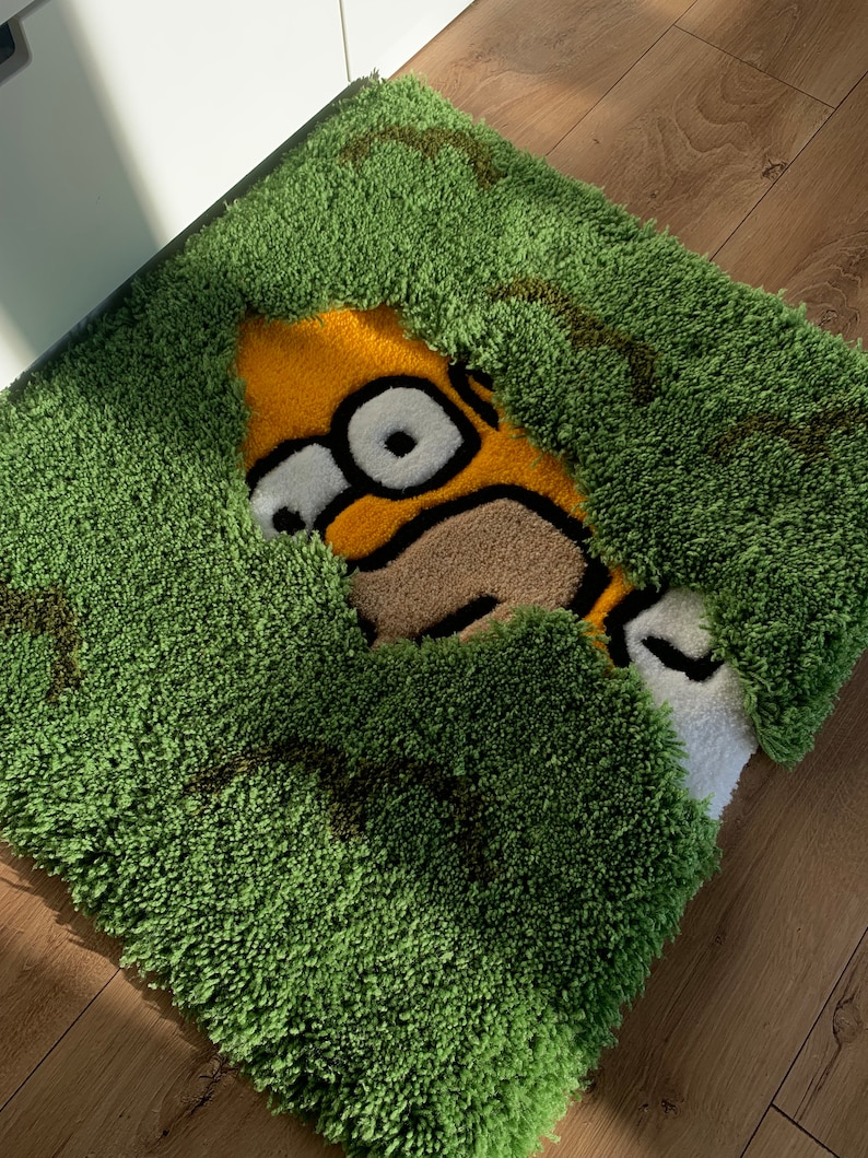 Rug Homer 3d tufted custom carpet