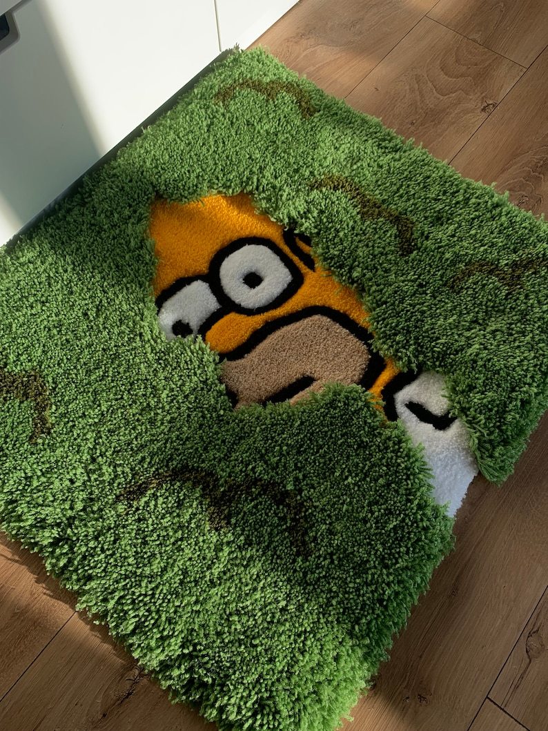 Rug Homer 3d tufted custom carpet