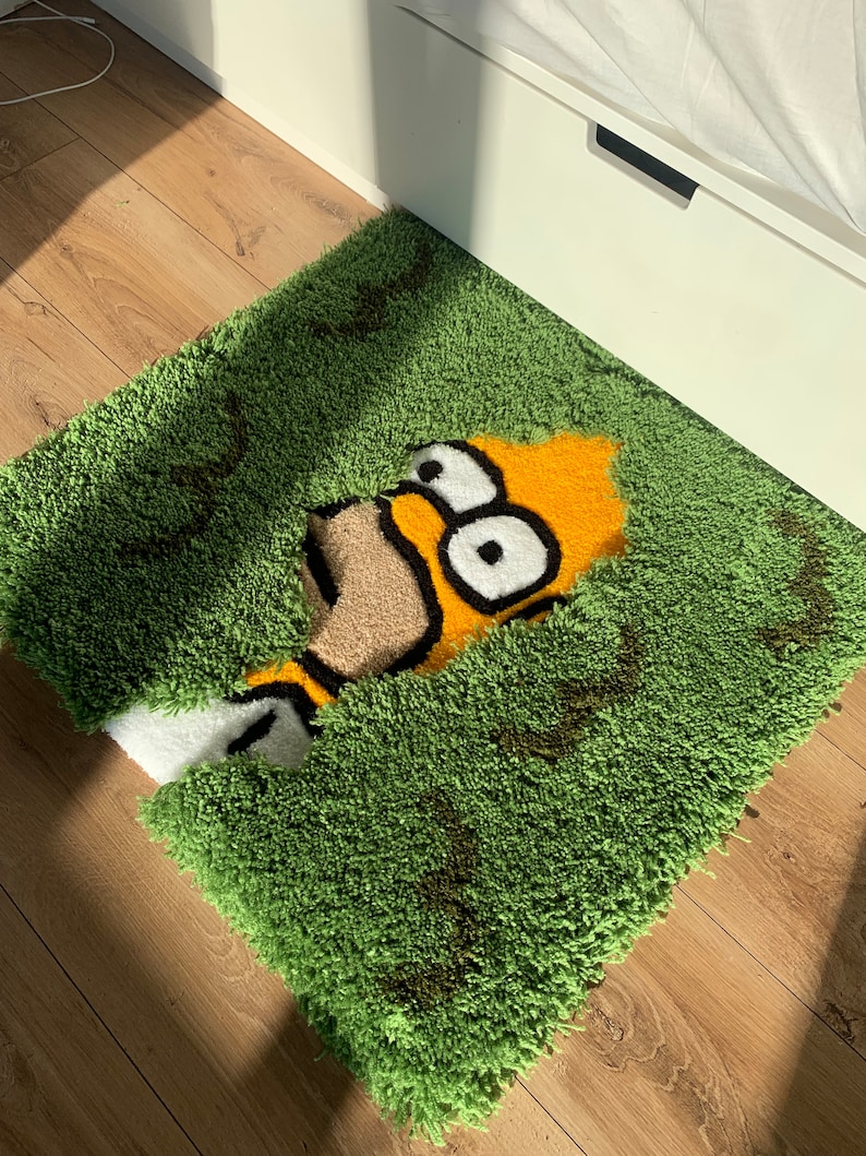 Rug Homer 3d tufted custom carpet