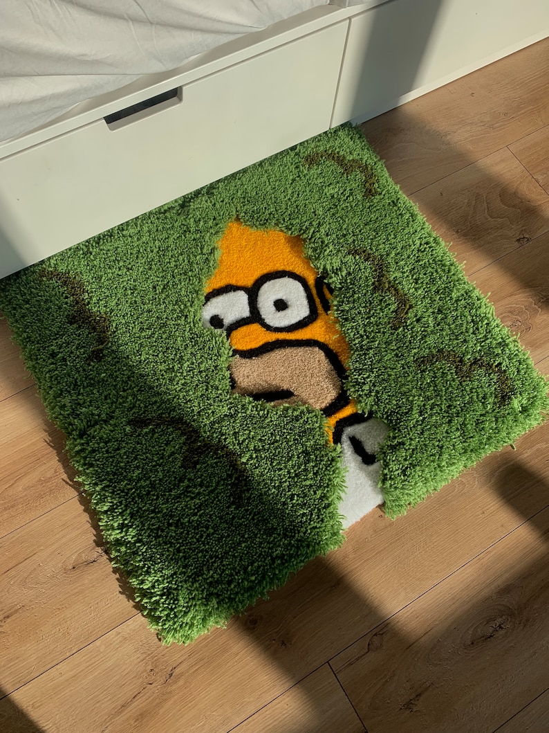 Rug Homer 3d tufted custom carpet